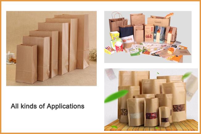 Food Wrapping Brown kraft Paper FSC & FDA Certified 50GSM 60GSM Food Wrapping Brown kraft Paper For Snacks