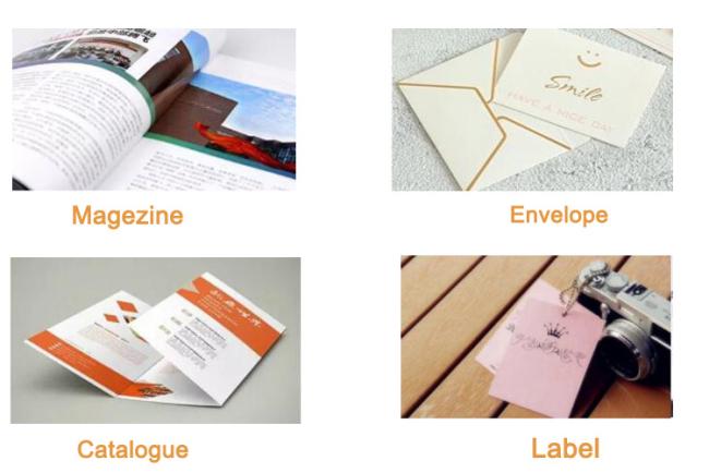 Two Side Coated Paper FSC Approved 180GSM 200GSM White Glossy Two Side Coated Paper For Brochure