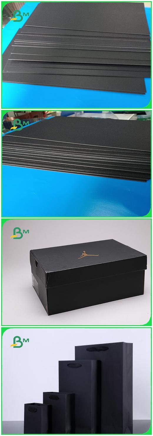 400 gsm 450 gsm Black FBB SBS Board for making folding boxes Good hardness www.bmpaper.com