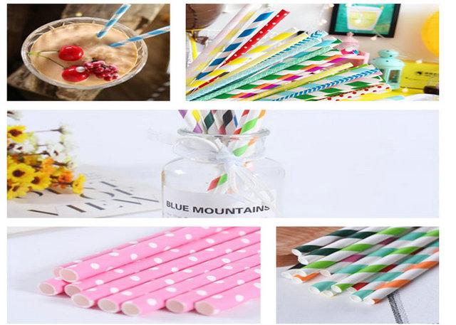 Straw Paper roll Professional Straw Paper Roll Color Customized For Party / Decorating