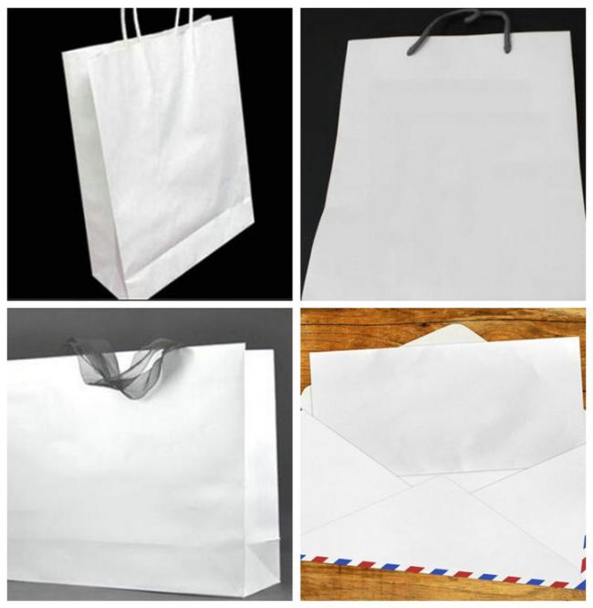 Natural Kraft Paper Roll FSC Certified 100gsm 120gsm Virgin Pulp Natural Kraft Paper Roll For Shopping Bag