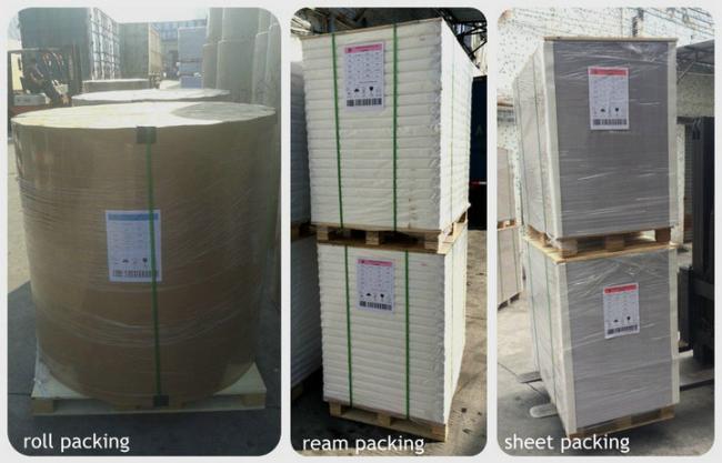 white kraft paper
