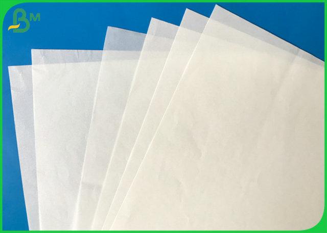 Glassine Paper Roll Waterproof 60g 70g 80g Glassine Paper Roll Waterproof / Greaseproof For Food Wrapping