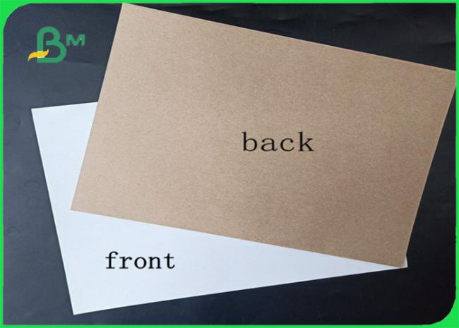 white/brown kraft paper www.bmpaper.com