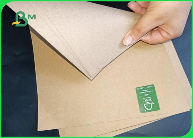 Brown Kraft Paper 200gsm Pure Wood Pulp Smooth Clean Sufface Brown Kraft Paper In Roll
