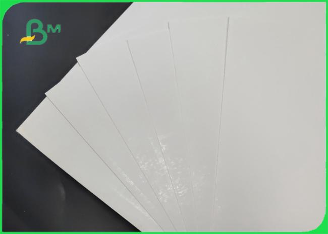 White Card Board 1.0MM 1.2MM 1.5MM White Card Board / Ivory Paper 400GSM One Side Glosssy