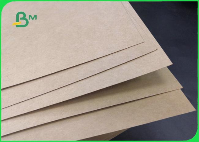 Brown Craft Liner Board FSC Natural Brown Craft Liner Board Paper For Takeaway 250 - 450gsm 70 * 100cm