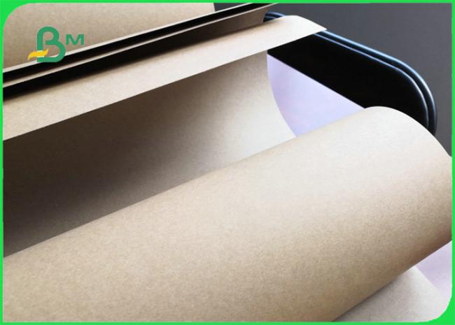 Brown Craft Liner Board FSC Natural Brown Craft Liner Board Paper For Takeaway 250 - 450gsm 70 * 100cm