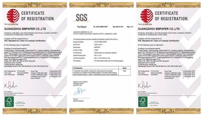 MG White Kraft Paper MG White Kraft Paper Roll FSC 30 / 35 / 40 / 50GSM Virgin Wood Pulp Free Sample
