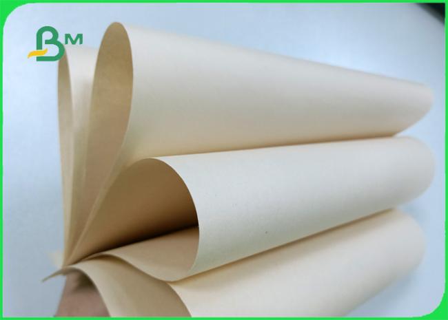 FDA kraft paper Width 240 - 500mm good stiffness stable thickness 50gsm FDA kraft paper in roll