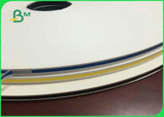 Food Safe Straw Paper 100 % Virgin Pulp Food Safe Straw Paper FDA SGS 60gsm 120gsm White Customized