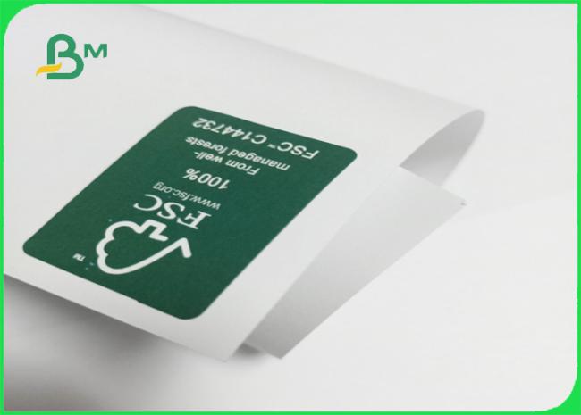 exercise book paper Size 600mm smoothness no spots 60gsm exercise book paper in reels / reams