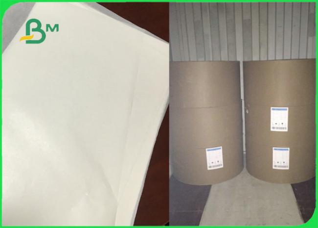 White Mg Kraft Paper FDA Certificated Food Grade White Mg Kraft Paper 30gsm to 40gsm in Reels
