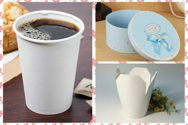 White PE Coated Paper ISO9001 ISO14001 FDA SGS White PE Coated Paper Glossy Food safe Customized