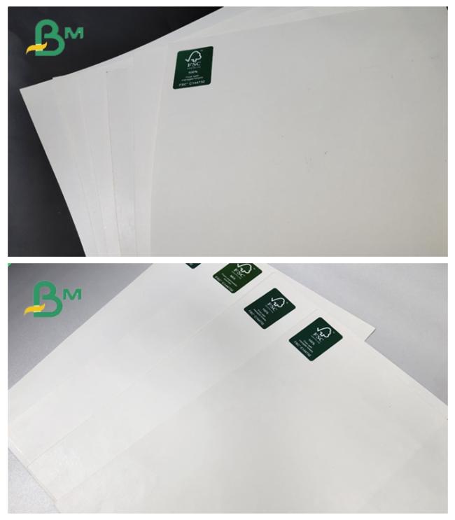 PE Coated Ivory Board 160g + 15g Ivory Board + PE Coated One Sides With Greaseproof White In Sheets