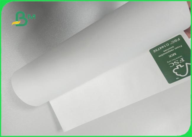 uncoated White Sack Kraft 40gsm - 80gsm high strength uncoated White Sack Kraft for paper bags