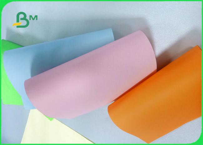 Width 61 * 86cm feel good bright colors 80gsm 90gsm Colored offfset paper in roll 02 Width 61 * 86cm feel good bright colors 80gsm 90gsm Colored offfset paper in roll