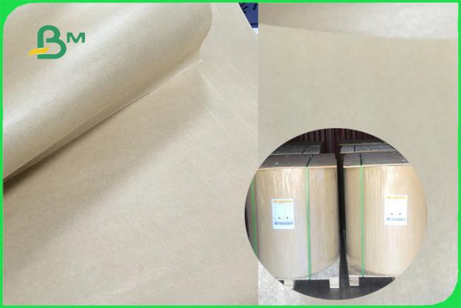 100 % Pure MG Brown Kraft Paper Roll of 32 to 60gsm Wrapping Food FDA FSC ISO 100 % Pure MG Brown Kraft Paper Roll of 32 to 60gsm Wrapping Food FDA FSC ISO