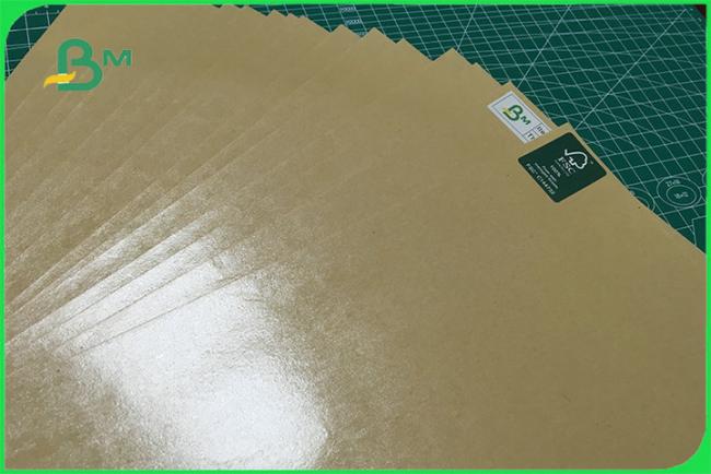 Waterproof Anti Oil Single PE Brown Kraft Paper 30 to 350gsm FDA FSC ISO SGS Waterproof Anti Oil Single PE Brown Kraft Paper 30 to 350gsm FDA FSC ISO SGS