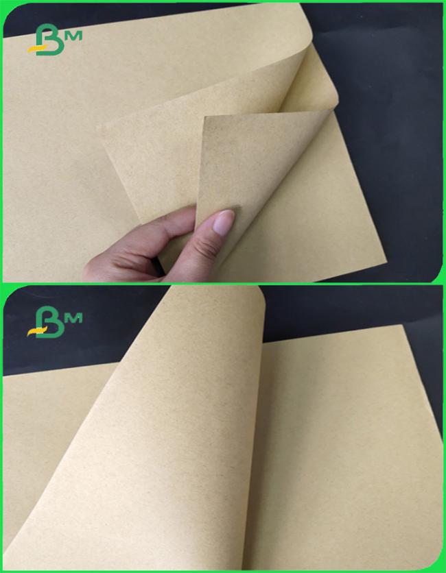 80gr FSC Brown Kraft Paper No Impurity Jumbo Rolls For DIY Flower Packing 80gr FSC Brown Kraft Paper No Impurity Jumbo Rolls For DIY Flower Packing