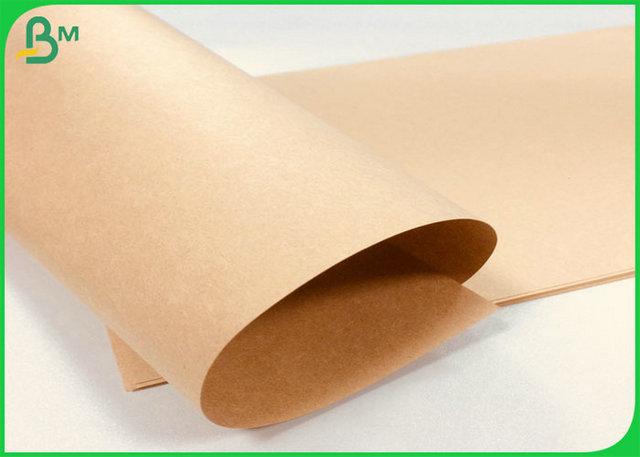 80g FDA Certified Brown Kraft Paper Roll For Making Paper Bags 80g FDA Certified Brown Kraft Paper Roll For Making Paper Bags