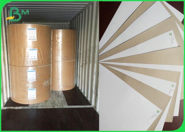 FSC Recycled White Top kraft Linerboard for cardboard liners 140gsm 170gsm FSC Recycled White Top kraft Linerboard for cardboard liners 140gsm 170gsm