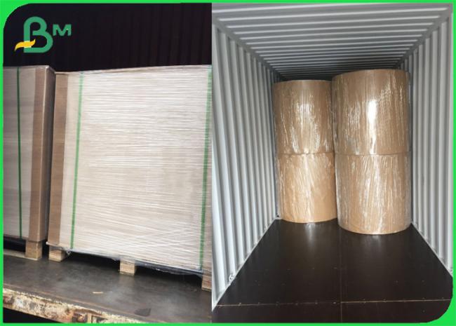 FDA approved 1 side PE Coating Brown Craft Paper Rolls 36" for Metal Packaging FDA approved 1 side PE Coating Brown Craft Paper Rolls 36" for Metal Packaging