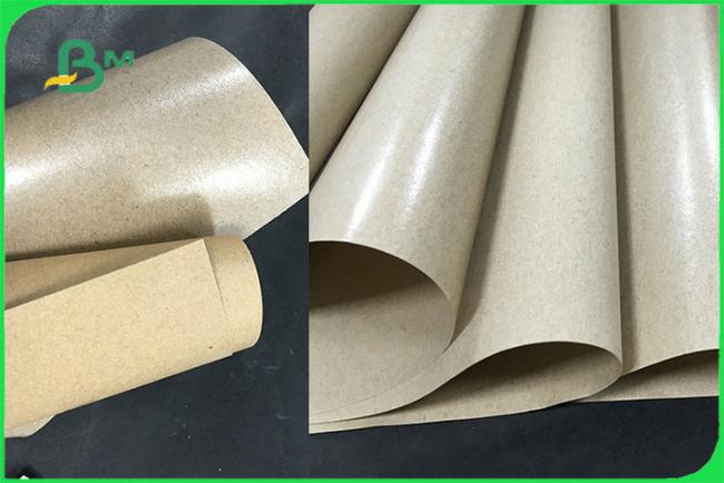 Eco - friendly 36'' PE Coating White & Brown Kraft Paper For Food Storage Pouch Eco - friendly 36'' PE Coating White & Brown Kraft Paper For Food Storage Pouch