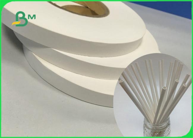 FDA Eco-friendly Disposable White Kraft Paper 60gsm 120gsm Making Straw Tubes FDA Eco-friendly Disposable White Kraft Paper 60gsm 120gsm Making Straw Tubes