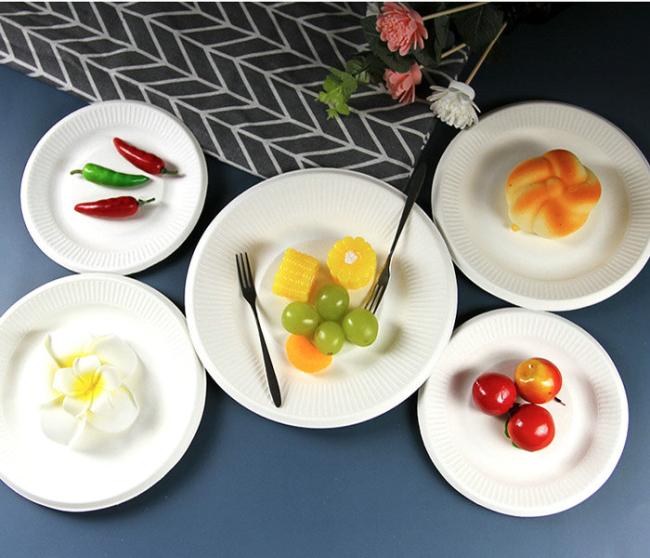 Paper Plates Material 100G 120G Pure White Kraft Paper Roll Food Grade Certified Paper Plates Material 100G 120G Pure White Kraft Paper Roll Food Grade Certified