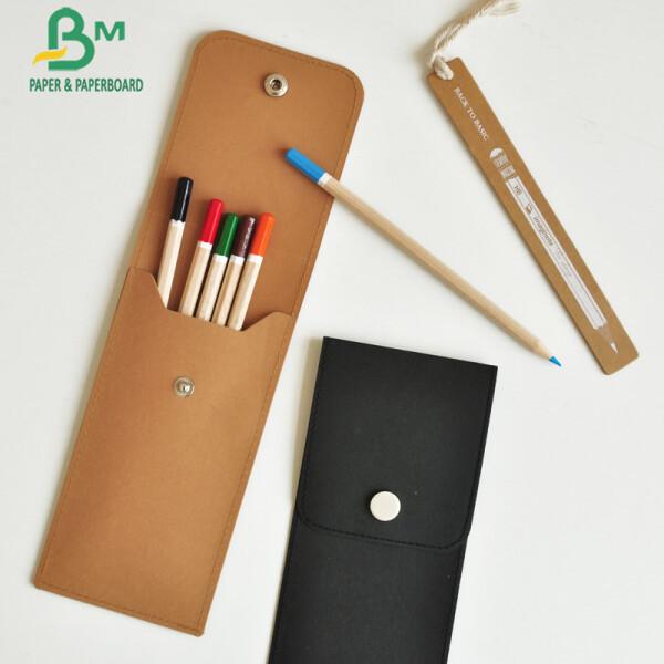 0.55mm Thicness Washable Kraft Paper Fabric For Making Bag Tear Resistant