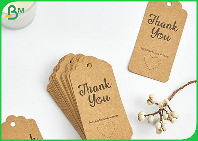 Smooth And anti bending 200gsm Brown Kraft Paper to Make Clothing tag Smooth And anti bending 200gsm Brown Kraft Paper to Make Clothing tag