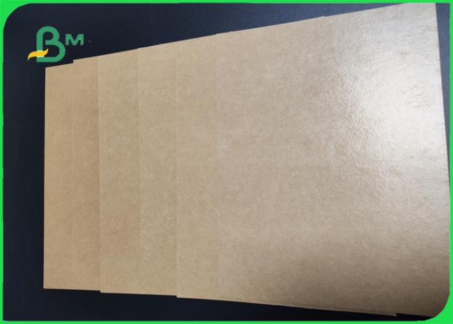 High Stiffiness 45gsm Coating Brown Kraft Paper Roll For Food Packaging