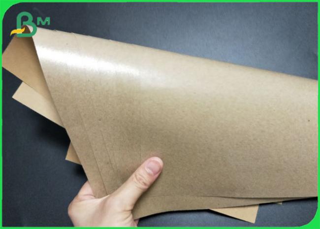 150g + 15g PE Coated Brown Kraft Paper For Waterproof & Greaseproof 150g + 15g PE Coated Brown Kraft Paper For Waterproof & Greaseproof
