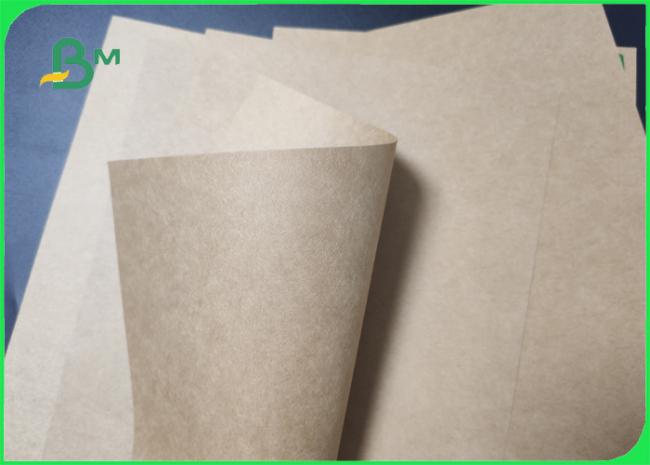 FDA Approved 300GSM + 15G PE Coated Kraft Paper For Food Greaseproof
