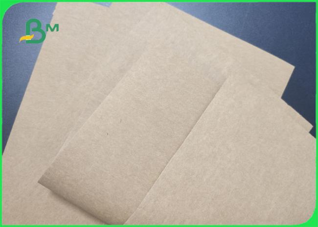 100% Purely Fabric 0.8mm Printed Washed kraft Paper Sheet For Luggage Durable