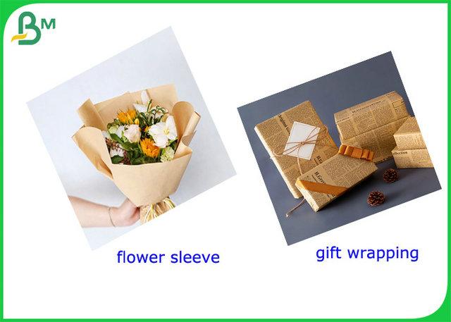 Good Printing Roll Bamboo Kraft Paper 50g 70g For Making Flower Sleeve Good Printing Roll Bamboo Kraft Paper 50g 70g For Making Flower Sleeve