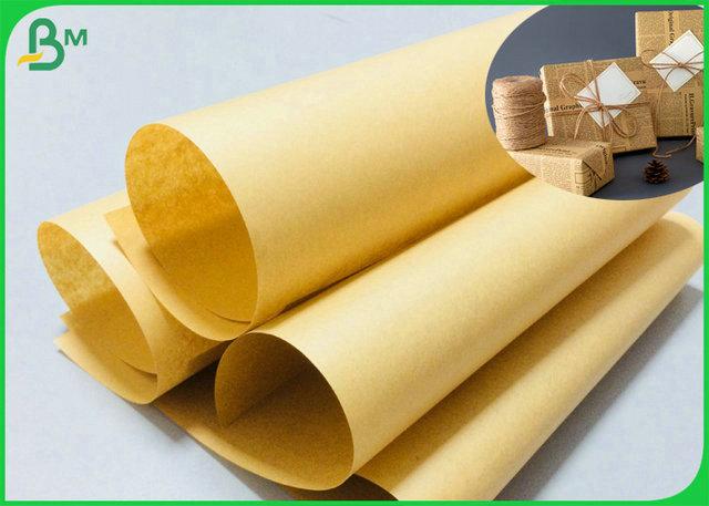 SGS Certified Roll Brown Kraft Paper 70g 80g For Flower Package SGS Certified Roll Brown Kraft Paper 70g 80g For Flower Package