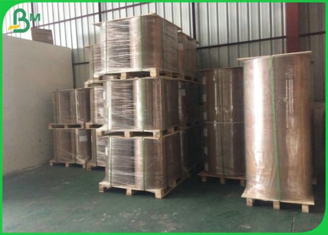 Eco-Friendly 40gsm 50gsm Brown Kraft Food Packaging Paper With FSC Cetified Eco-Friendly 40gsm 50gsm Brown Kraft Food Packaging Paper With FSC Cetified