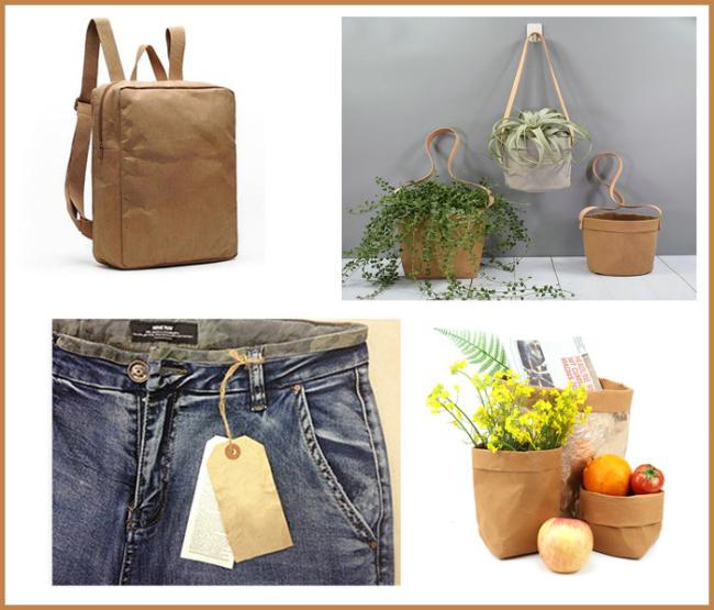 0.55mm Natural Fiber Washable Kraft Paper For Storage Bag Reusable Waterproof 0.55mm Natural Fiber Washable Kraft Paper For Storage Bag Reusable Waterproof