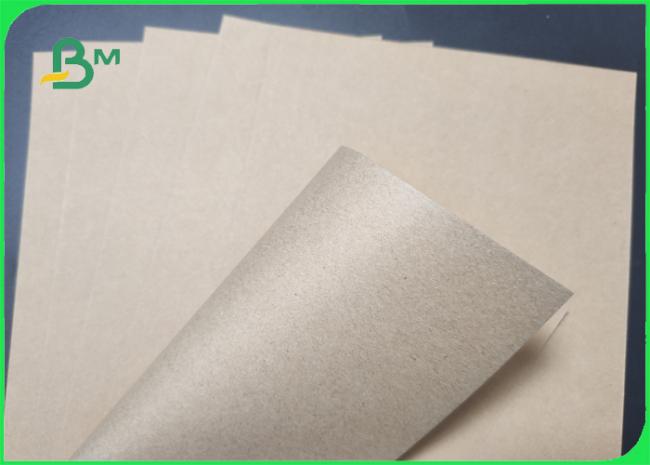 Wood Pulp 160gsm 200gsm Kraft Paper Roll For Stationery Folding Resistance
