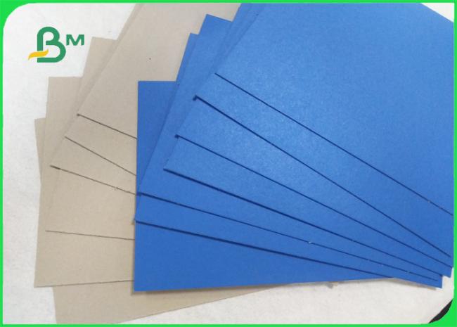 Glossy blue painting paperboard Glossy blue painting paperboard