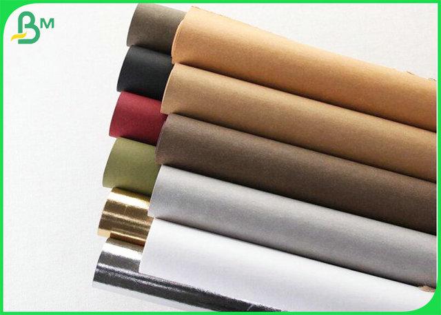 Washable Kraftpaper Roll 0.55mm Abrasion Resistance For Home Storage Bag Washable Kraftpaper Roll 0.55mm Abrasion Resistance For Home Storage Bag