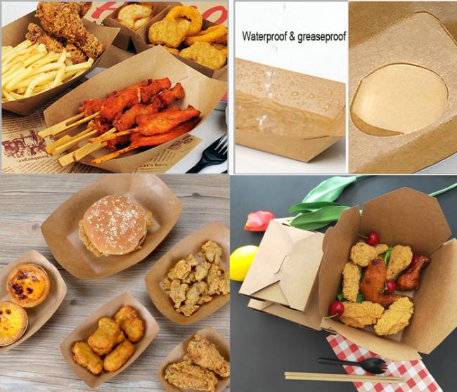 300gsm + 15g PE Coated Brown Kraft Paper For Fried Food Waterproof And Oilproof 300gsm + 15g PE Coated Brown Kraft Paper For Fried Food Waterproof And Oilproof