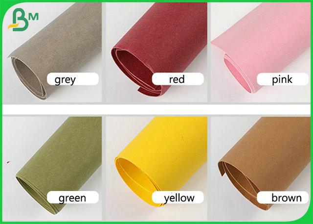 0.3mm 0.55mm Thickness Washable Kraft Fabric For Bags Making 0.3mm 0.55mm Thickness Washable Kraft Fabric For Bags Making