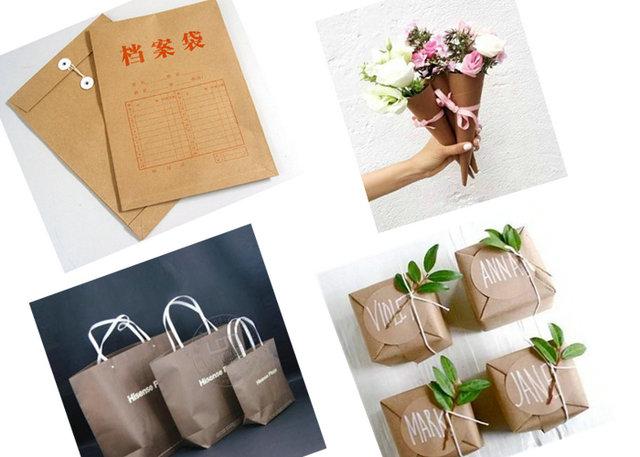 Brown Packaging Kraft paper High Abrasion Resistance As Packing Flower Material Brown Packaging Kraft paper High Abrasion Resistance As Packing Flower Material