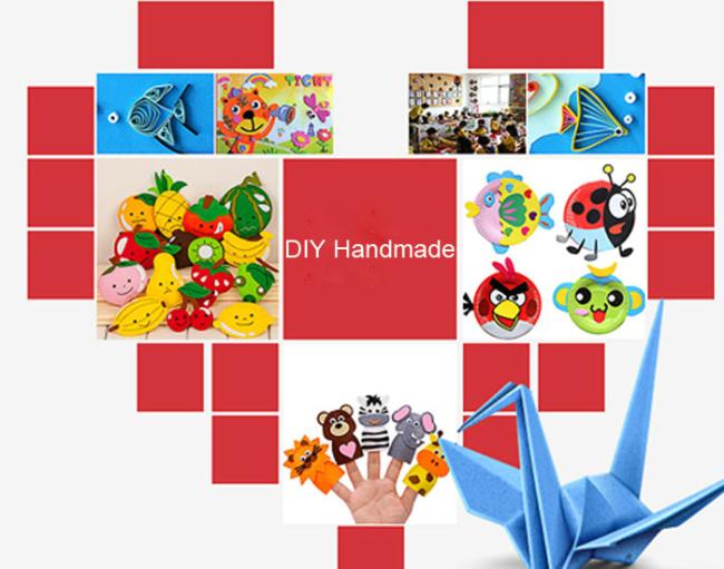 180g 220g Uncoated Colorful Handcraft Paper For Children DIY Good Toughness 180g 220g Uncoated Colorful Handcraft Paper For Children DIY Good Toughness