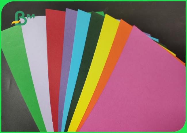 180gsm 787mm Colored Woodfree Paper Sheet For Picture High Clear