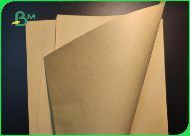 Wood Pulp 40gsm 50gsm Brown Kraft Paper For Shopping Bag Tear Resistance