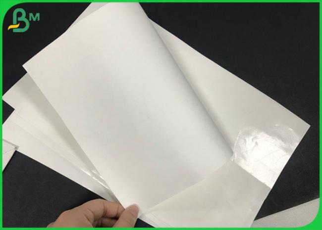 PE Gloss / Matt Coated 30g - 400g White Kraft Paper Board For Wrapping Eatables PE Gloss / Matt Coated 30g - 400g White Kraft Paper Board For Wrapping Eatables